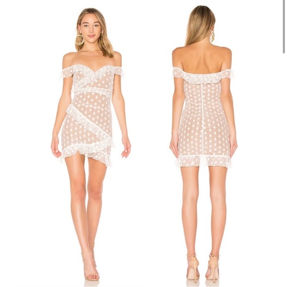 Majorelle Bandit White Polka Dot Dress - Picture 6 of 14